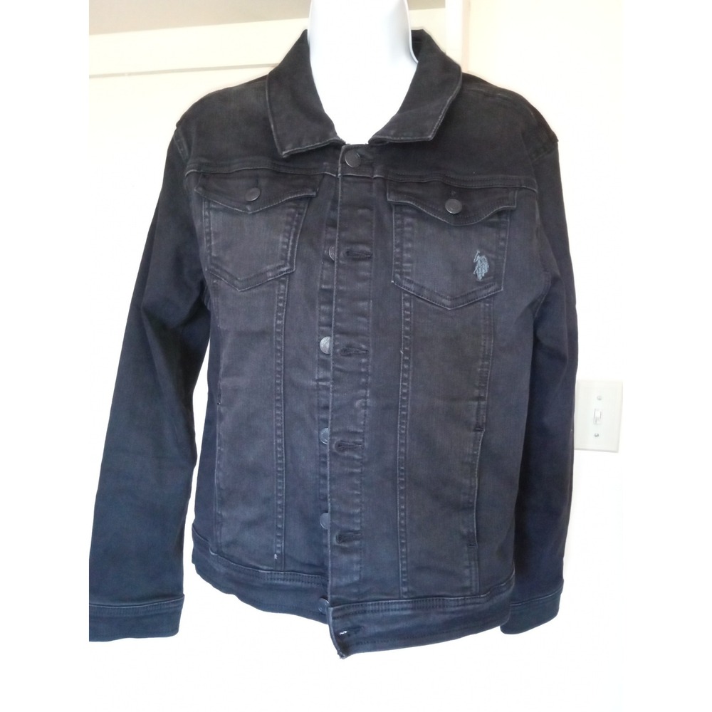 Polo by Ralph Lauren Black Denim Jacket - Classic Women's Trucker